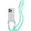 Чохол TPU CrossBody with straps для Apple iPhone 16 Pro (6.3") (Transparent) - фото 1