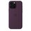 Чохол Silicone Case with MagSafe + Button iPhone 16 Pro Max Plum copi - фото 1