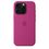 Чохол Silicone Case with MagSafe + Button iPhone 16 Pro Fuchsia copi - фото 1