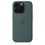 Чохол Silicone Case with MagSafe + Button iPhone 16 Pro Lake Green copi - фото 1