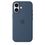 Чехол Silicone Case with MagSafe + Button iPhone 16 Denim copi - фото 2
