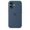 Чехол Silicone Case with MagSafe + Button iPhone 16 Denim copi - фото 3