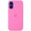 Чехол Silicone Case with MagSafe + Button iPhone 16 Peony - фото 2
