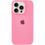 Чехол Silicone Case Open Camera iPhone 15 Pro, #12, Pink - фото 1