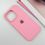 Чехол Silicone Case Open Camera iPhone 15 Pro, #12, Pink - фото 2
