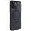 Чехол TPU+PC Metal Buttons with MagSafe Carbon Ring для Apple iPhone 14 Pro Max (6.7") (Черный) - фото 2