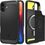Чохол Spigen для iPhone 16, Rugged Armor MagFit, Matte Black (ACS08214) - фото 2