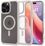 Чехол Spigen для iPhone 16 Pro - Ultra Hybrid MagFit, Frost Natural Titanium (ACS08138) - фото 1