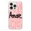 Чохол Print Amore with MagSafe iPhone 16 PRO Pink - фото 1