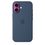 Чехол Silicone Case with MagSafe iPhone 16 Denim - фото 2