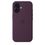 Чехол Silicone Case with MagSafe iPhone 16 Plum - фото 2