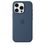 Чехол Silicone Case with MagSafe iPhone 16 Pro Denim - фото 1
