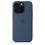 Чехол Silicone Case with MagSafe iPhone 16 Pro Denim - фото 2
