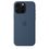 Чохол Silicone Case with MagSafe iPhone 16 Pro Max Denim - фото 2