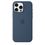 Чохол Silicone Case with MagSafe iPhone 16 Pro Max Denim - фото 3
