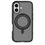 Чохол-накладка LAUT CRYSTAL MATTER with MagSafe for iPhone 16 Midnight (L_IP24A_CM_BK) - фото 1