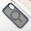 Чехол TPU+PC Metal Buttons with MagSafe Apple iPhone 16 (6.1") Blue - фото 3