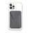 Магнитный кошелек-подставка Moft Snap-on with magsafe Grey (MS007M-1-GR) - фото 2