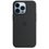 Чохол silicone Case with magsafe iphone 13 Pro Max Midnight (Black) - фото 2