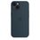 Чехол silicone Case with MagSafe iphone 13 Abyss Blue - фото 1