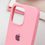 Чохол Silicone Case Open Camera iPhone 13 Pro Max, #06, Light Pink - фото 3