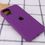 Чохол Silicone Case Open Camera iPhone 13, #43, Grape - фото 2