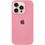 Чехол Silicone Case Open Camera iPhone 14 Pro Max, #06, Light Pink - фото 1