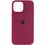 Чохол Silicone Case Open Camera iPhone 14 Pro Max, #42, Maroon - фото 1