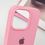 Чохол Silicone Case Open Camera iPhone 15 Pro Max, #12, Pink - фото 3