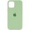 Чехол Silicone Case Open Camera iPhone 13 Pro, #01, Mint - фото 1