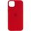 Чехол Silicone Case Open Camera iPhone 14, #14, Red - фото 1