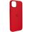 Чехол Silicone Case Open Camera iPhone 14, #14, Red - фото 2
