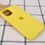 Чехол Silicone Case Open Camera iPhone 14 Pro, #04, Yellow - фото 2