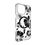 Чехол-накладка Switcheasy Style M Pattern Shockproof Case Black Flower for iPhone 16 Pro (SPH66P275BF24) - фото 3