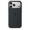 Чохол Silicone Case with MagSafe + Button iPhone 18 Pro Midnight Black - фото 1