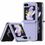 Чехол для смартфона DUX DUCIS Bril for Samsung Flip 5 Purple - фото 2
