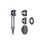 Фен Dyson HD03 Supersonic White/Silver - фото 1