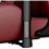 Крісло ігрове Anda Seat Kaiser 2 Black/Maroon Size XL (AD12XL-02-AB-PV/C-A05) - фото 4