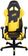 Геймерське крісло Dxracer Racing (OH/RE21/NY/NAVI) - фото 2
