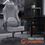 Геймерське крісло GamePro FGC750DG Size L Fabric Dark Grey - фото 5