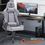 Геймерське крісло GamePro GC575FB Size L Fabric Gray - фото 5