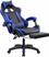 Геймерское кресло GT Racer X-2323 Black/Blue - фото 4