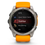 Смарт-годинник Garmin Fenix 8 51mm AMOLED Sapphire Graphite DLC Titanium with Spark Orange Silicone (010-02905-53) - фото 3
