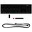 Клавіатура HyperX Alloy Origins Red USB RGB PBT ENG/RU, Black (639N3AA) - фото 7