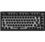 Клавіатура FL ESPORTS DIY-barebone MK750 Black WL Three-Mode (MK750-7980) - фото 1