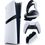 Стаціонарна ігрова приставка Sony PlayStation 5 Pro 2TB (711719595915) + Зарядний пристрій для геймпада Sony DualSense Charging Station (9374107) + Навушники з мікрофоном Sony PULSE Elite White Europe - фото 1