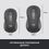 Ігрова миша бездротова Logitech Signature M650 Graphite (910-006274) - фото 2