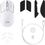 Игровая мышь HyperX Pulsefire Haste 2 Mini Wireless white (7D389AA) - фото 4
