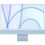 Моноблок Apple iMac 24 M1 Blue 2021 (Z12W000NV) - фото 1