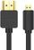 Кабель мультимедийный Ugreen HDMI M to HDMI micro M 2.0m 4K black (30103) - фото 2